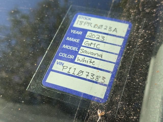 Used 2023 GMC Savana 2500 Extended w/ Driver Convenience Package RWD image 11