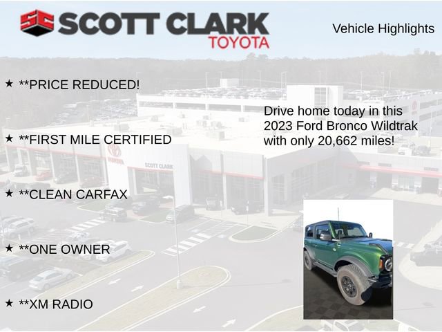 Used 2023 Ford Bronco Wildtrak AWD/4WD image 8