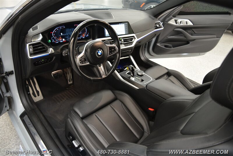 Used 2022 BMW 430i Coupe w/ M Sport Package RWD image 14