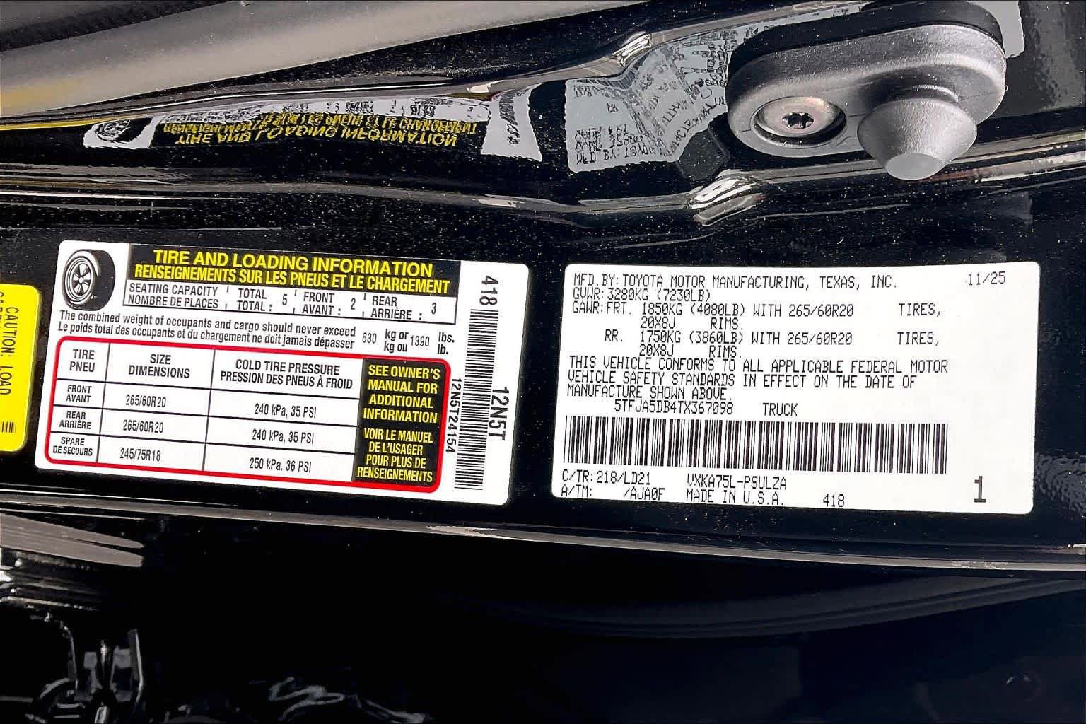 New 2026 Toyota Tundra Limited image 21