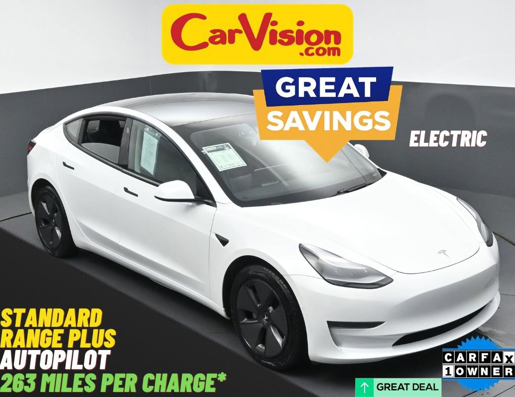 Used 2021 Tesla Model 3 Standard Range Plus image 1