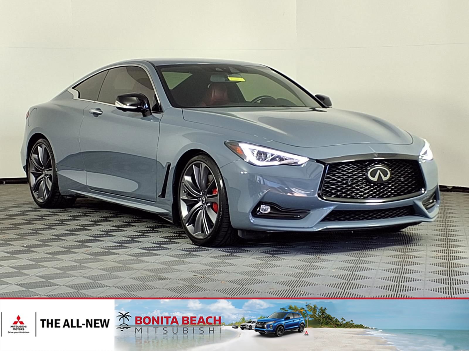Used 2022 INFINITI Q60 Red Sport 400 w/ Proactive Package video 1