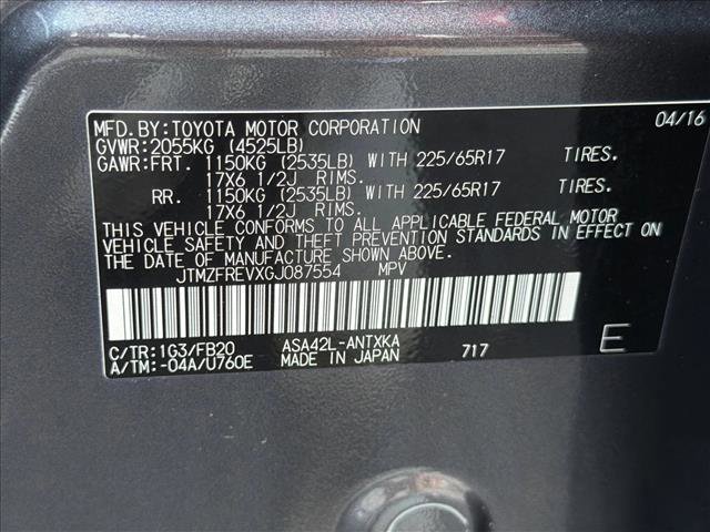 Used 2016 Toyota RAV4 LE FWD image 27