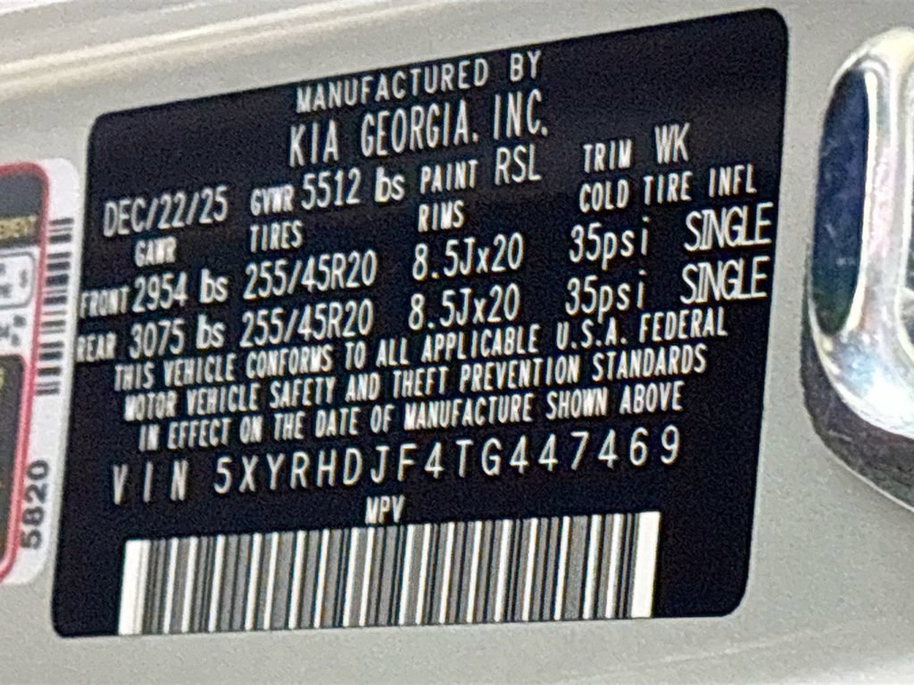 New 2026 Kia Sorento EX AWD/4WD image 25