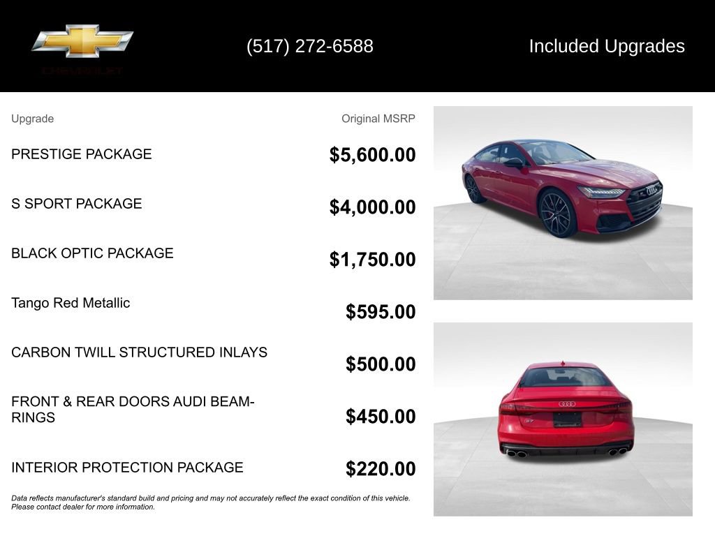 Used 2020 Audi S7 Prestige w/ Prestige Package image 5