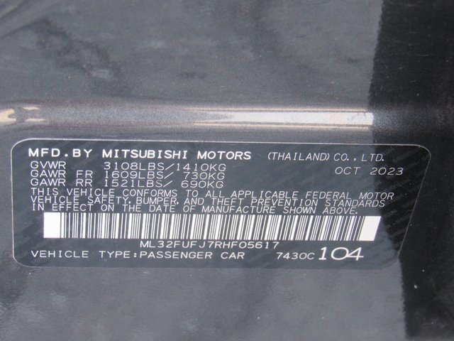 Used 2024 Mitsubishi Mirage G4 ES image 12