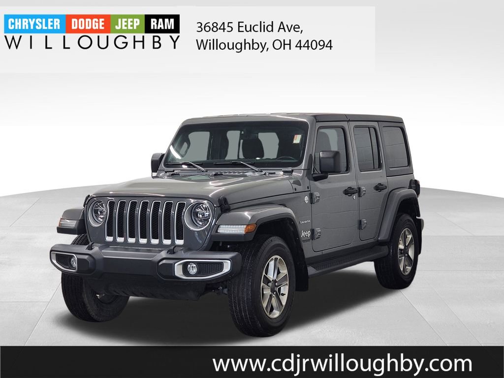 Used 2022 Jeep Wrangler Unlimited Sahara w/ Dual Top Group image 1