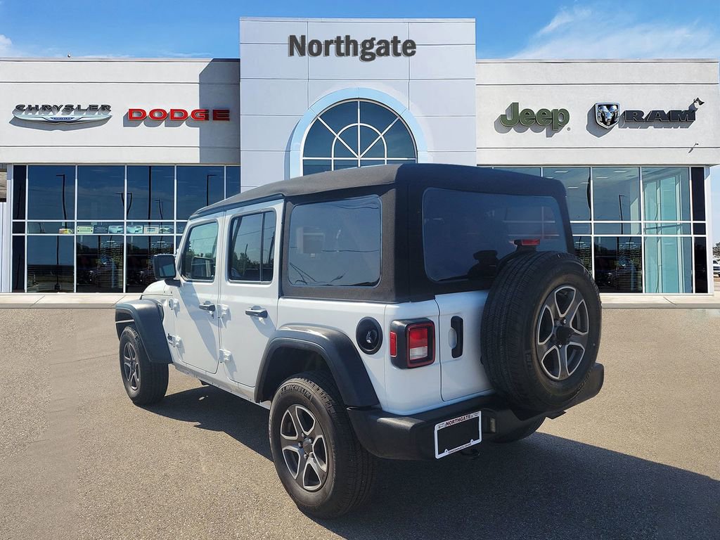 Used 2022 Jeep Wrangler Unlimited Sport AWD/4WD image 4
