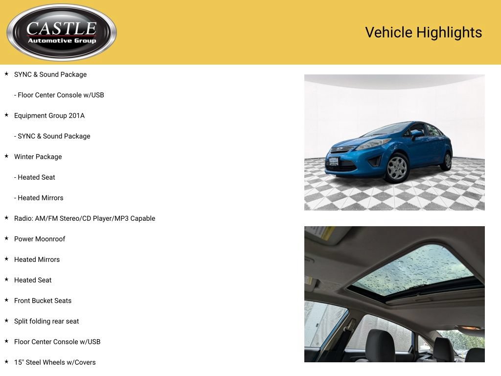 Used 2012 Ford Fiesta SE FWD image 4