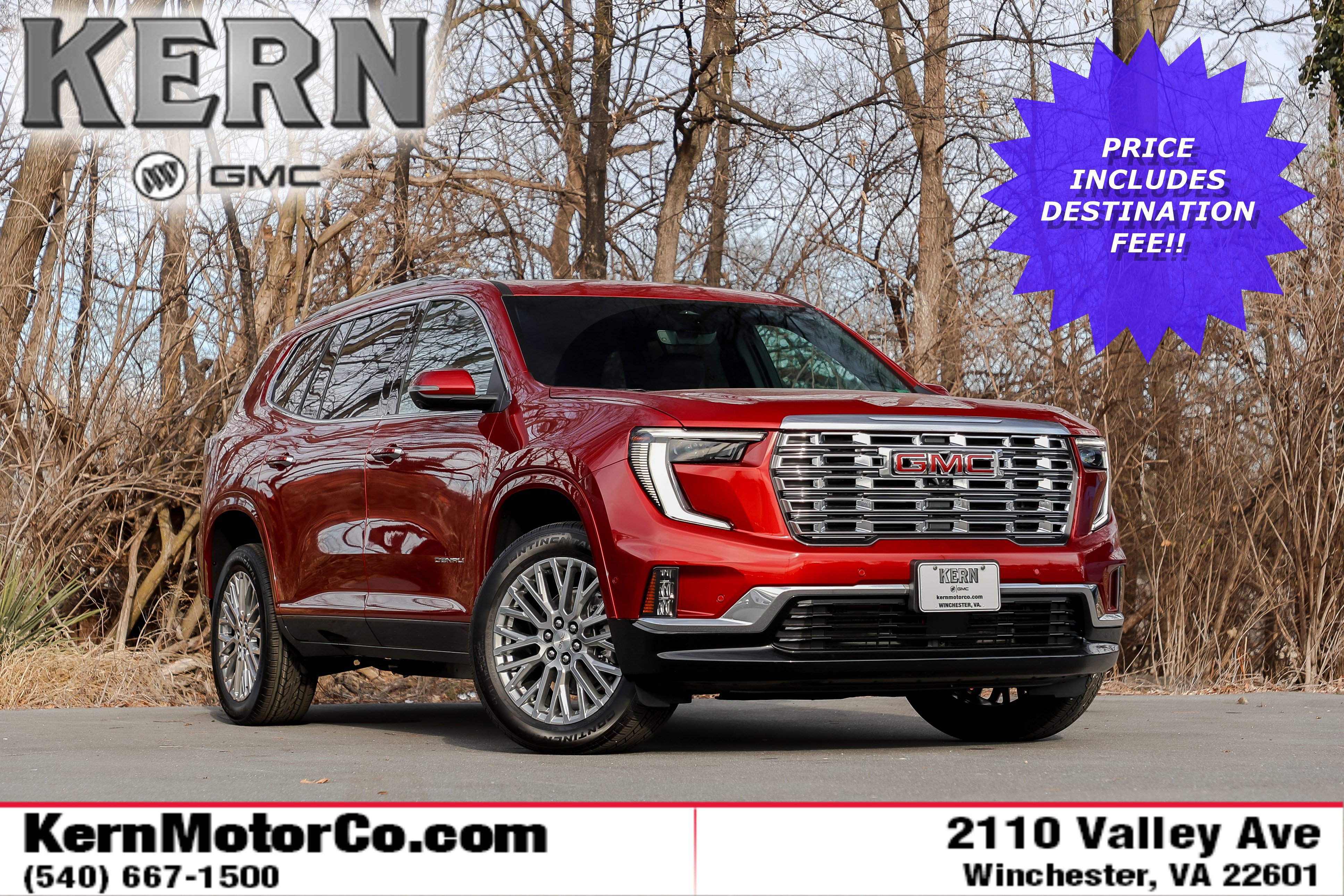 New 2026 GMC Acadia Denali w/ Super Cruise Package image 1