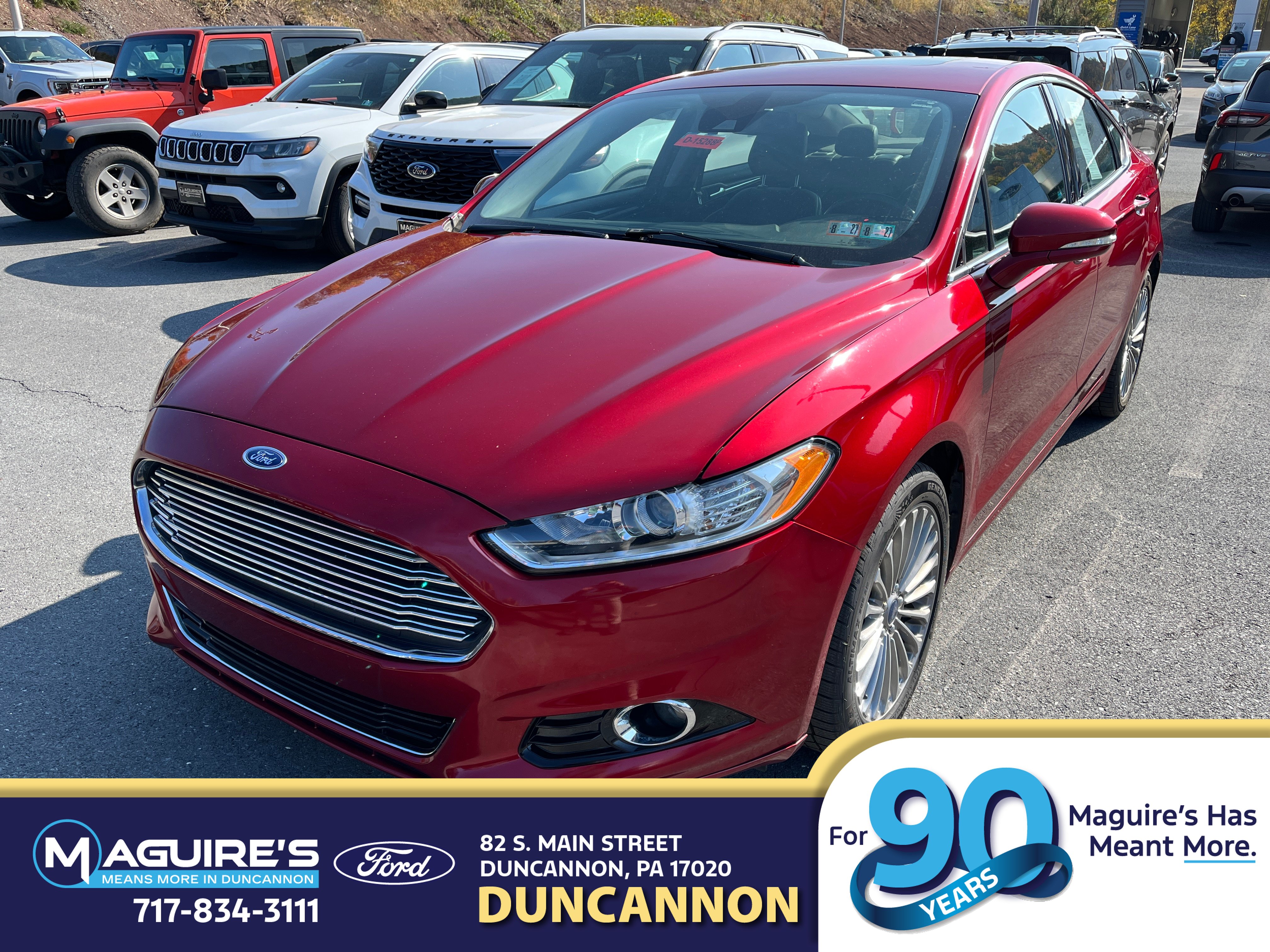 Used 2013 Ford Fusion Titanium w/ Titanium Driver Assist Pkg AWD/4WD image 1