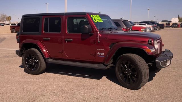Used 2021 Jeep Wrangler Unlimited Sahara image 2