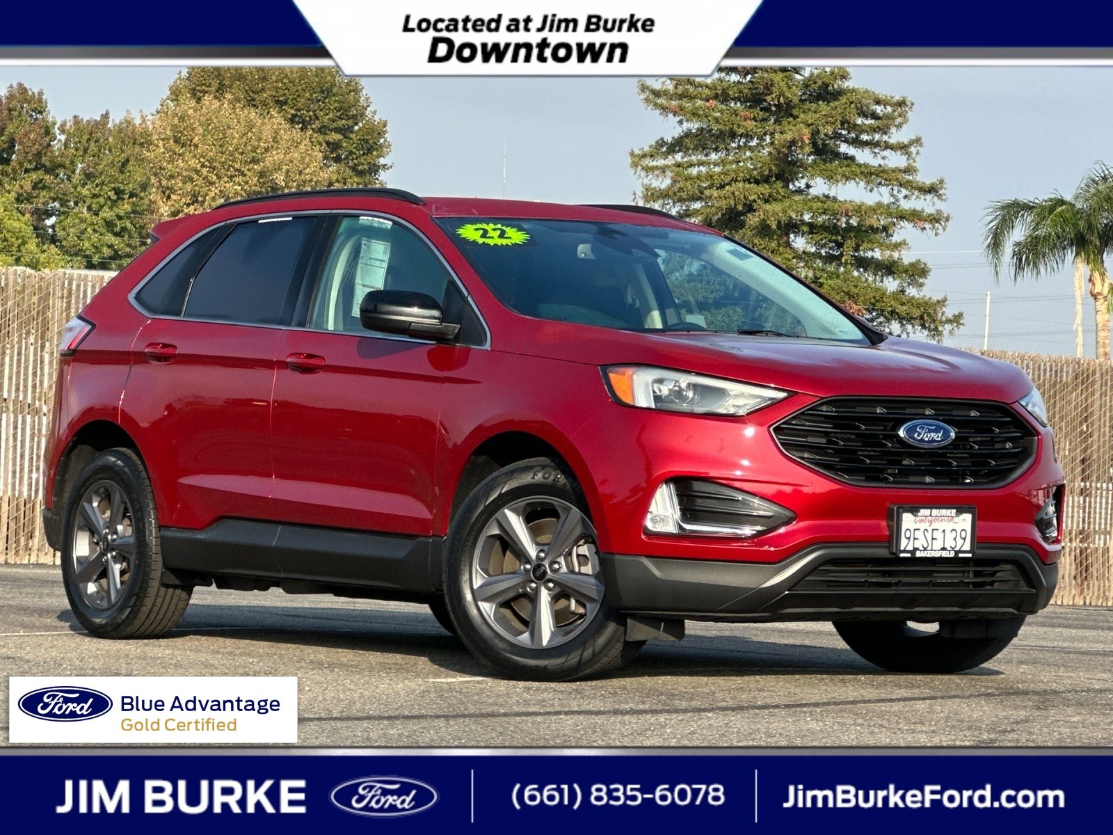 Certified 2022 Ford Edge SEL w/ Sport Appearance Package