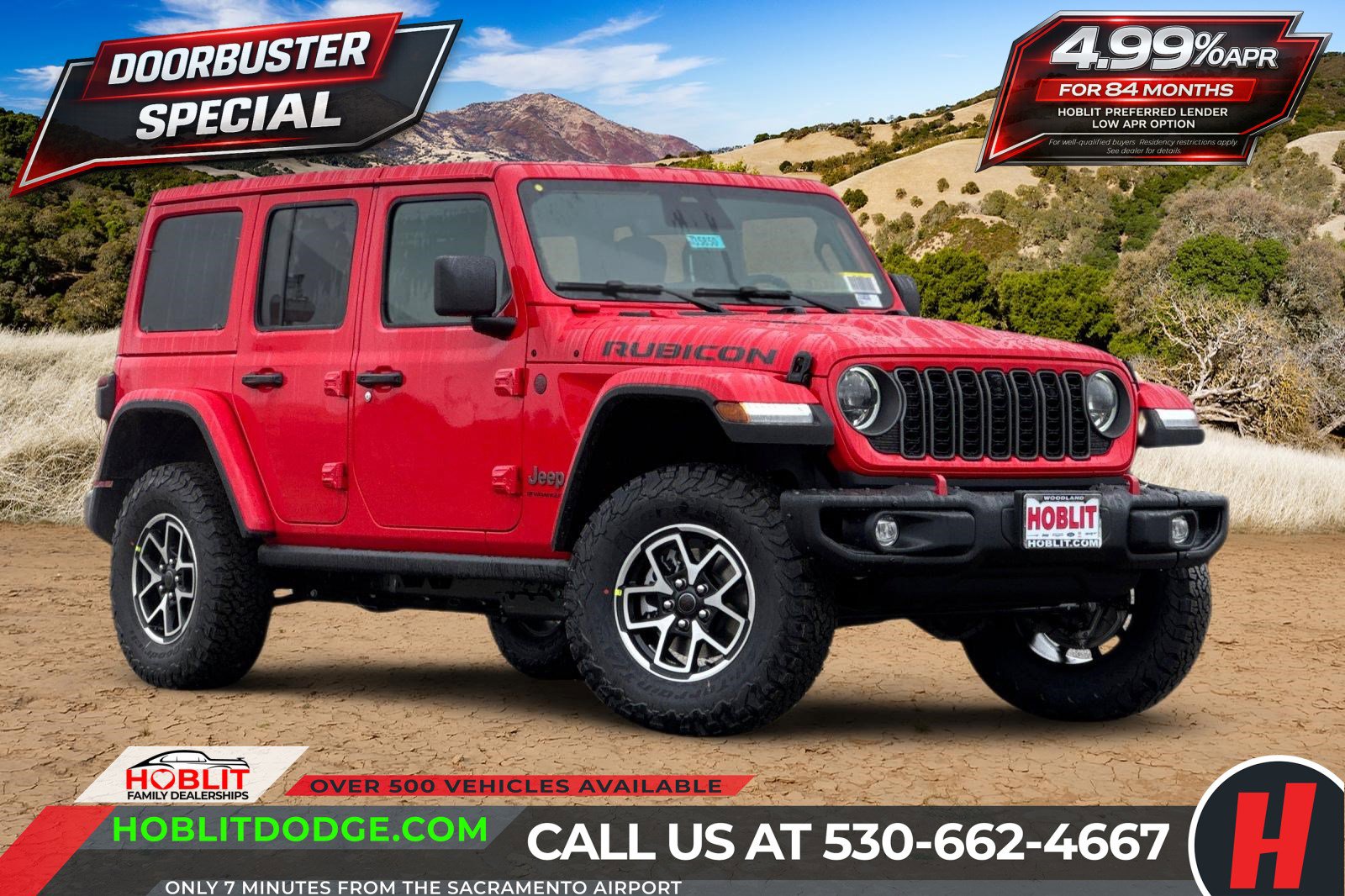 New 2026 Jeep Wrangler Unlimited Rubicon w/ Steel Bumper Group