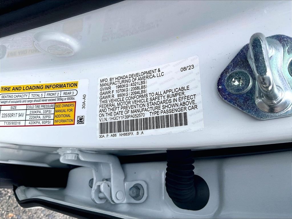 Used 2023 Honda Accord EX image 34