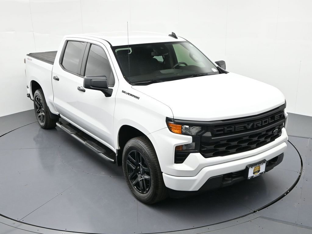 Used 2023 Chevrolet Silverado 1500 Custom w/ LPO, Dark Essentials Package AWD/4WD image 22