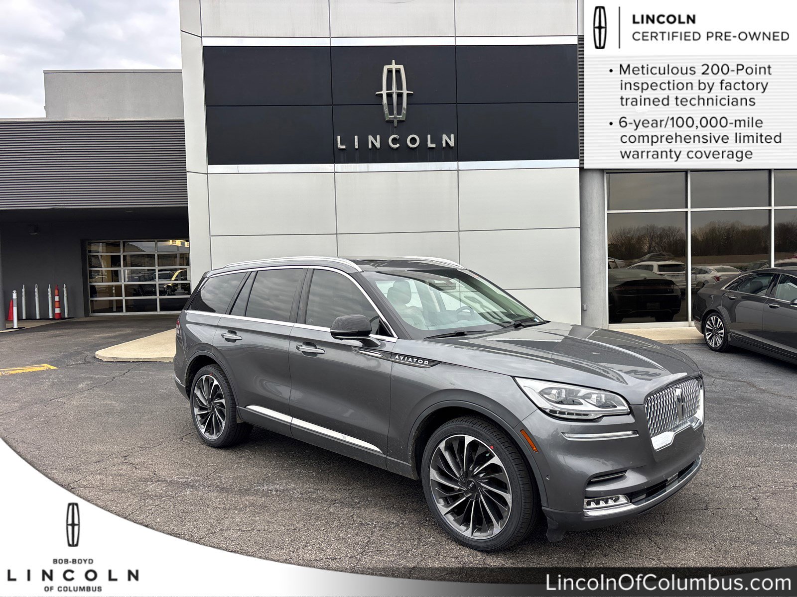Certified 2023 Lincoln Aviator Reserve w/ Equipment Group 201A image 1