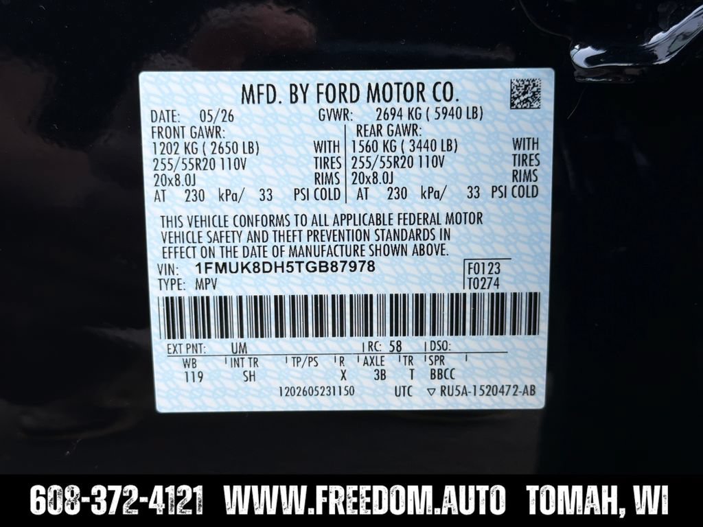 New 2026 Ford Explorer Active w/ Active Comfort Package AWD/4WD image 32