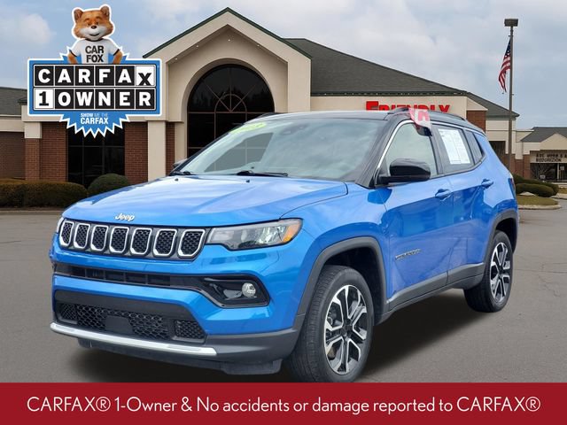 Used 2023 Jeep Compass Limited w/ Sun and Sound Group AWD/4WD image 2