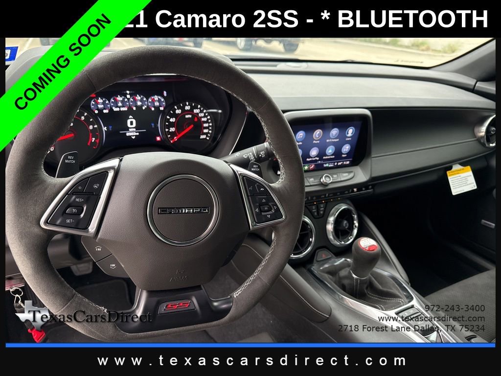 Used 2021 Chevrolet Camaro SS RWD image 8