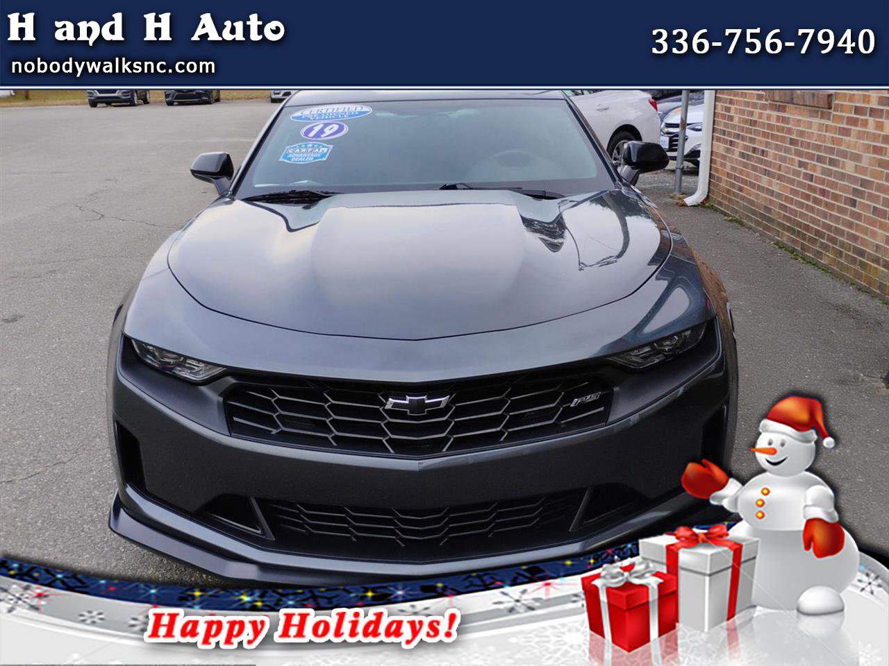 Used 2019 Chevrolet Camaro LT w/ 1LE Track Performance Package