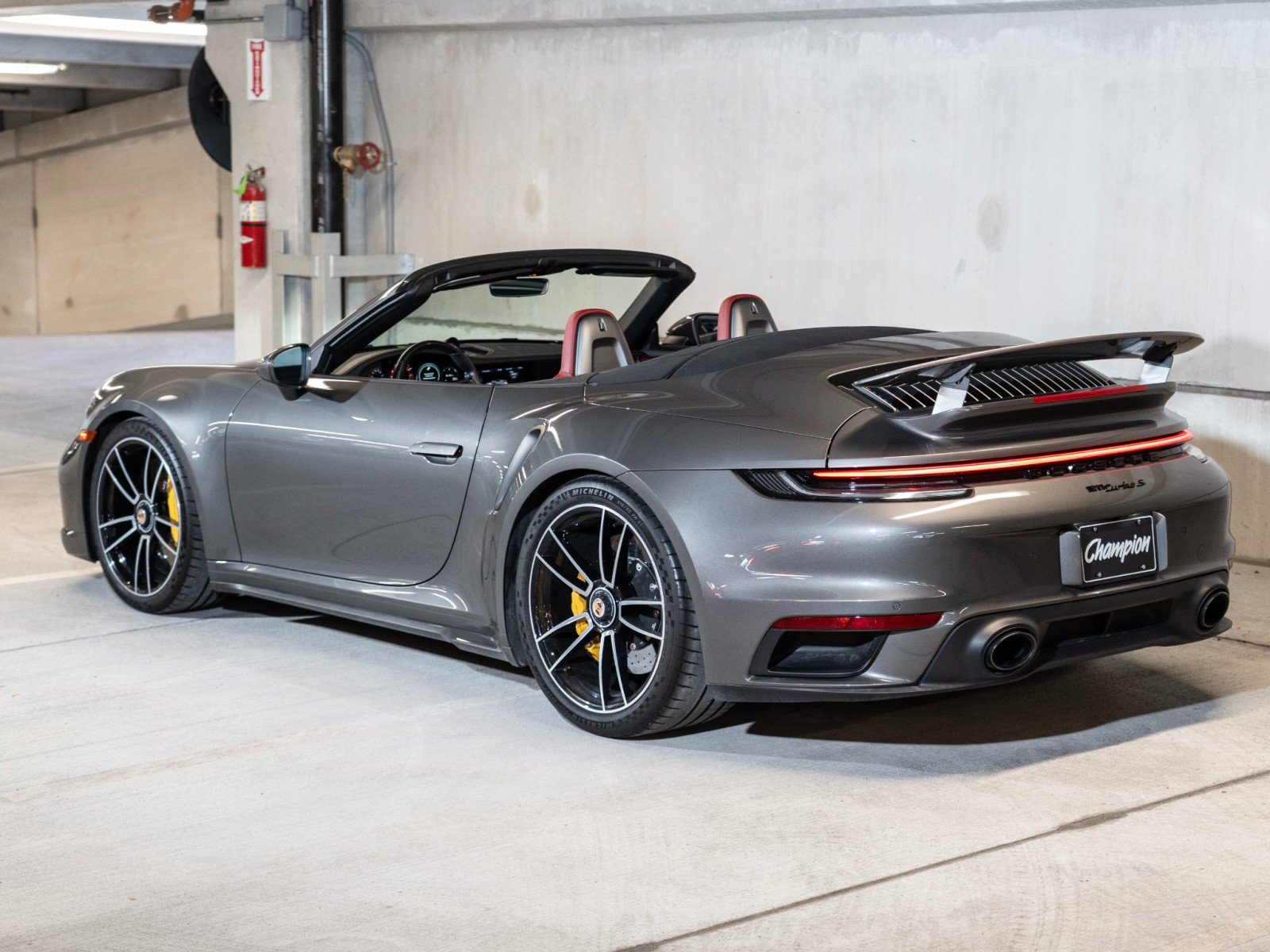 Certified 2021 Porsche 911 Turbo S AWD/4WD image 3