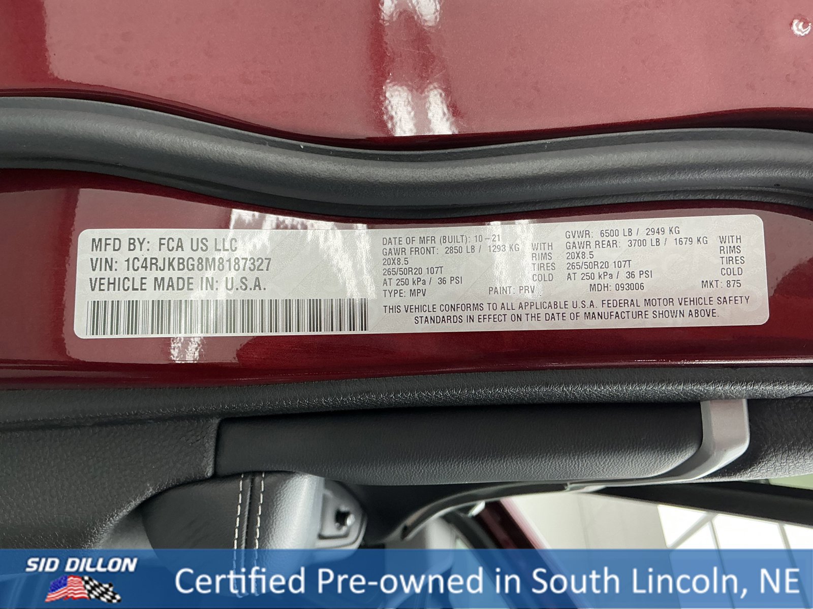 Used 2021 Jeep Grand Cherokee L Limited image 15