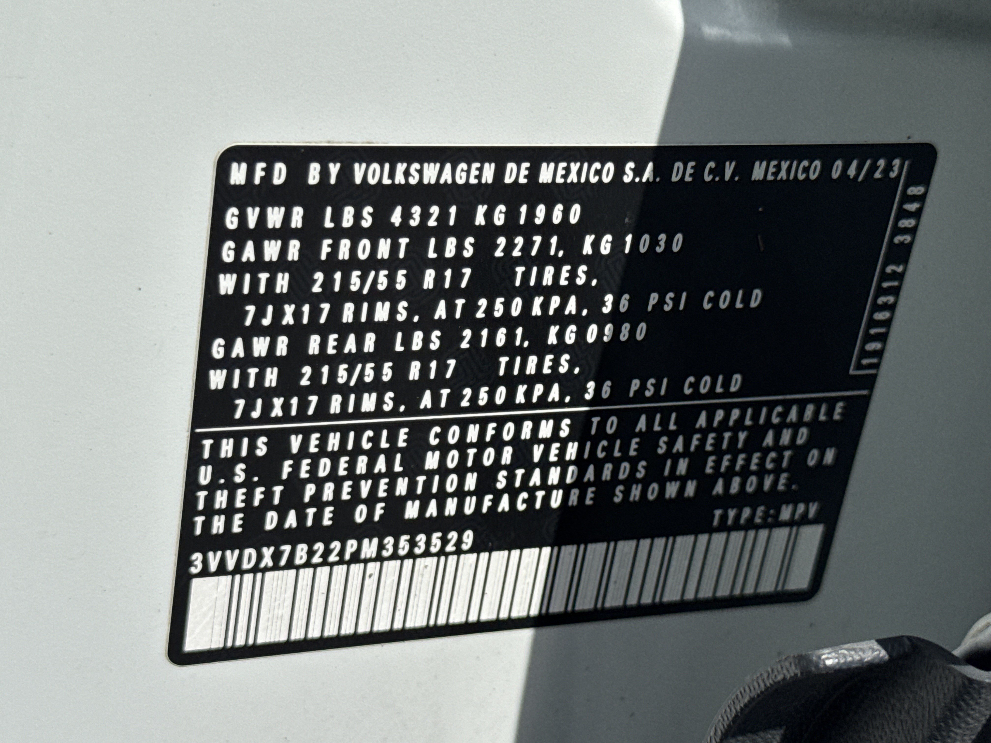 Used 2023 Volkswagen Taos S FWD image 34
