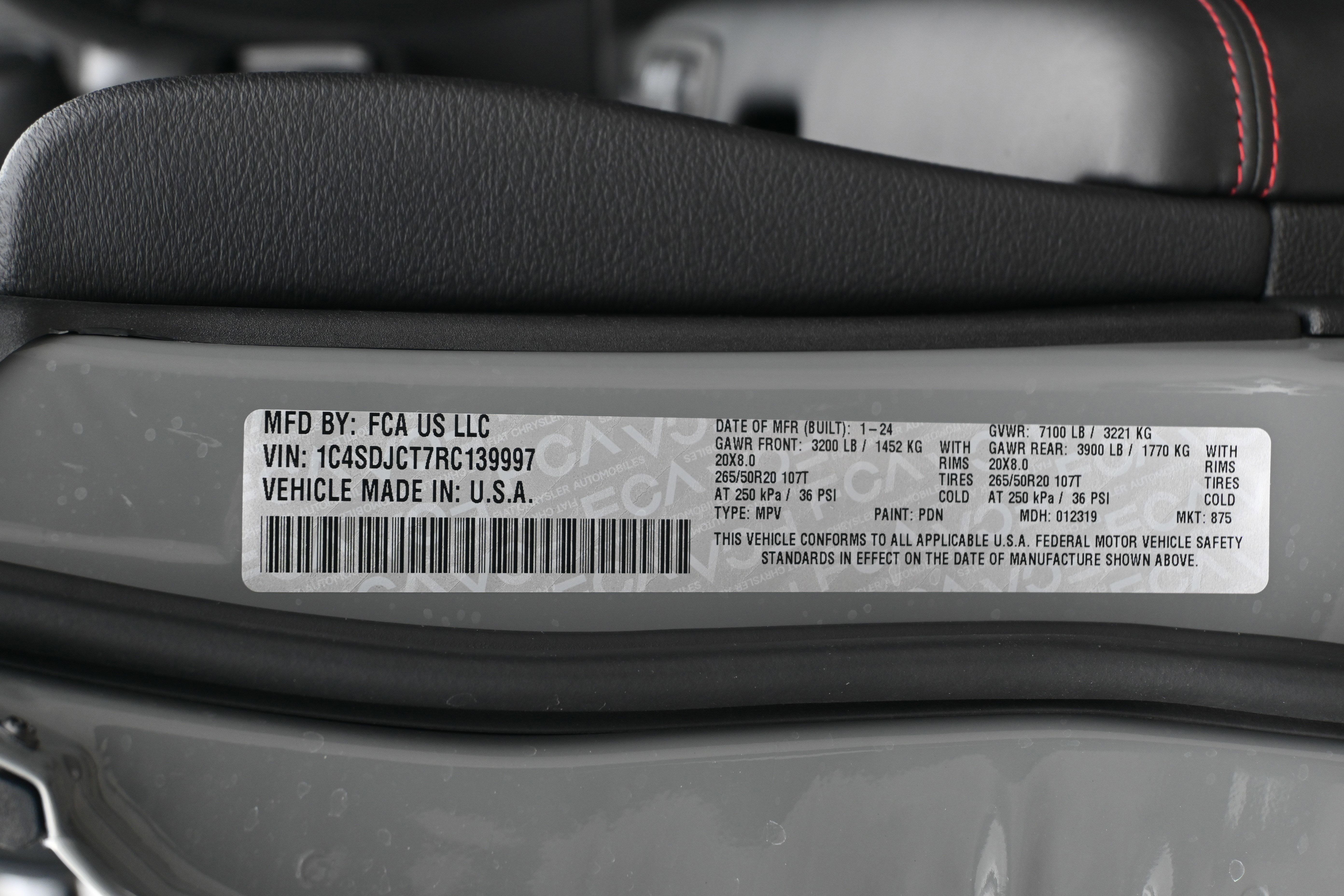 Used 2024 Dodge Durango R/T AWD/4WD image 39