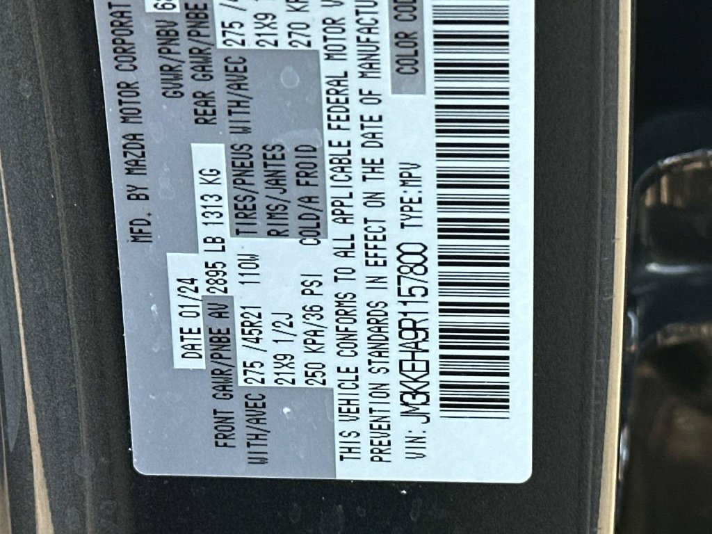Used 2024 MAZDA CX-90 Plug-In Hybrid w/ Premium Plus AWD/4WD image 36