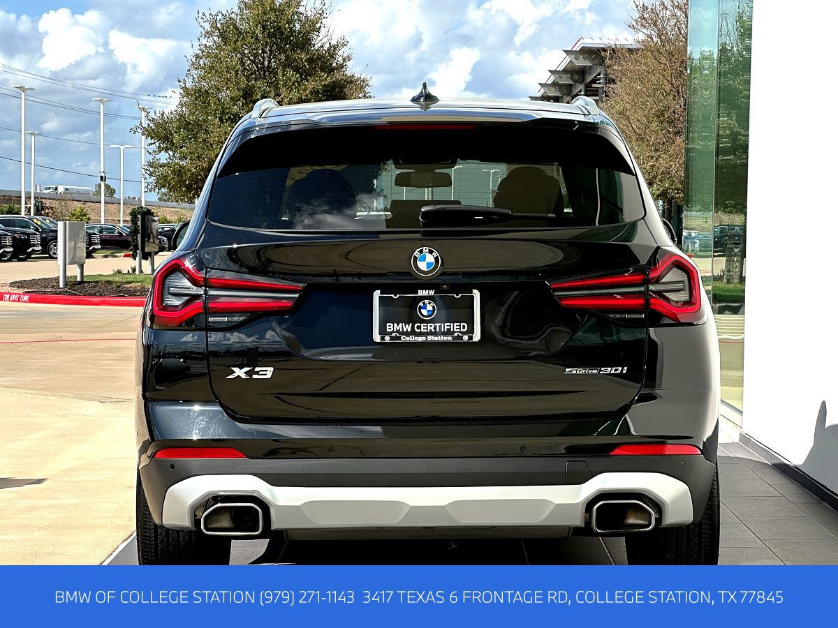 Certified 2023 BMW X3 sDrive30i w/ Premium Package RWD image 5