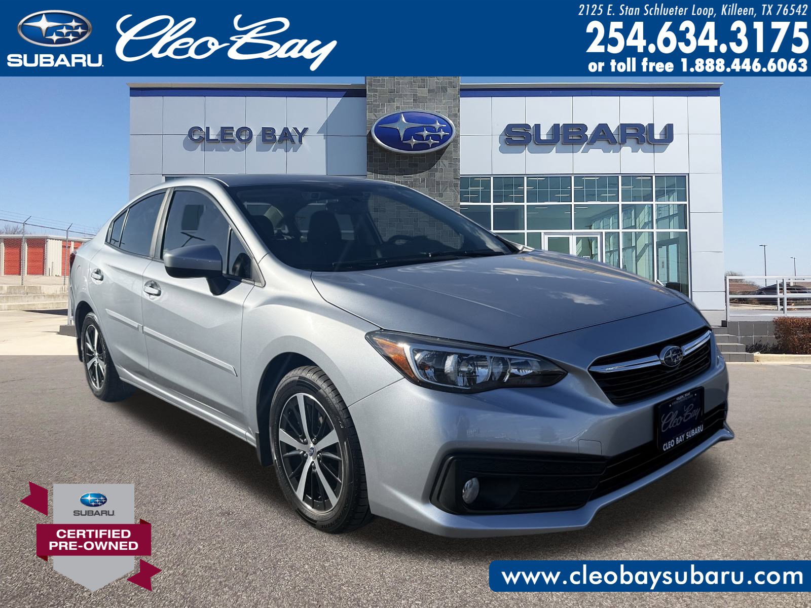 Certified 2021 Subaru Impreza 2.0i Premium