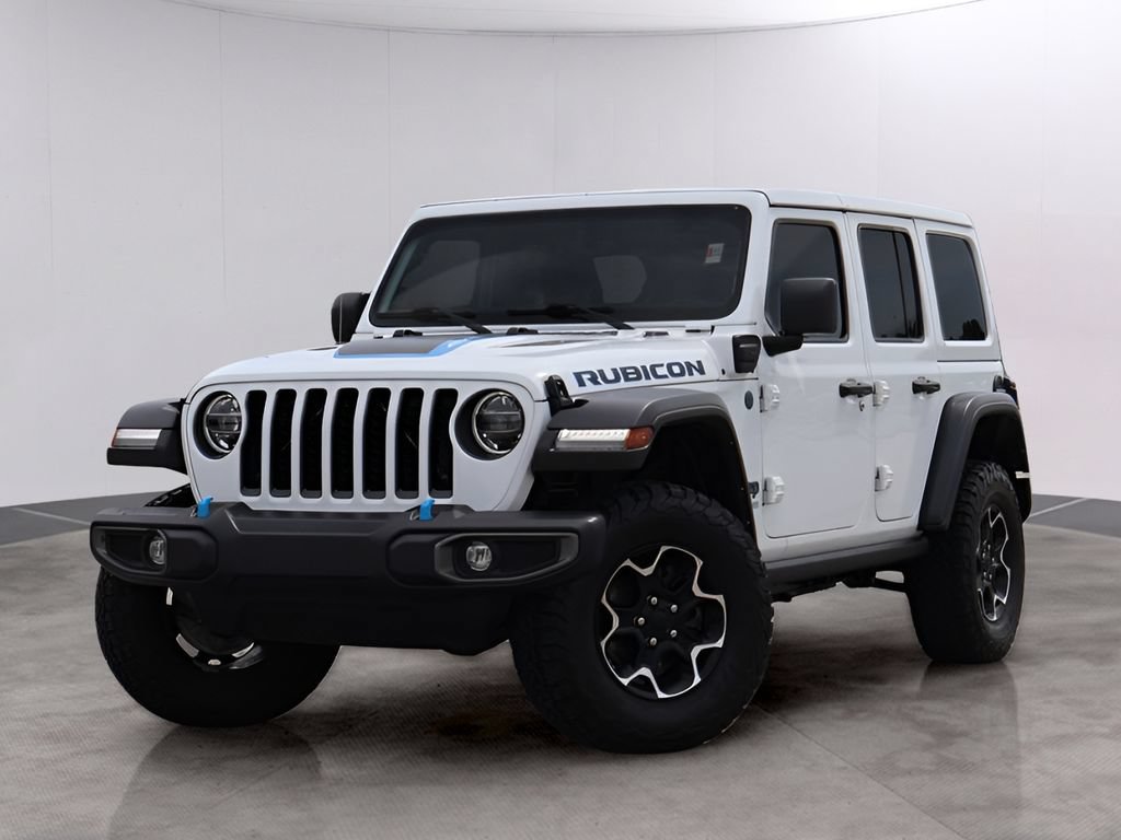 Used 2022 Jeep Wrangler Unlimited Rubicon 4xe w/ Cold Weather Group AWD/4WD image 1