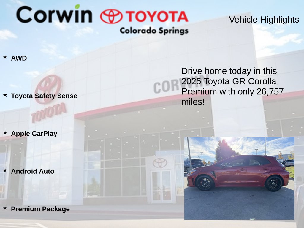 Used 2025 Toyota Corolla GR AWD/4WD image 7