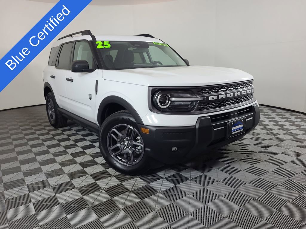 Certified 2025 Ford Bronco Sport Big Bend w/ Convenience Package AWD/4WD 360° Tour