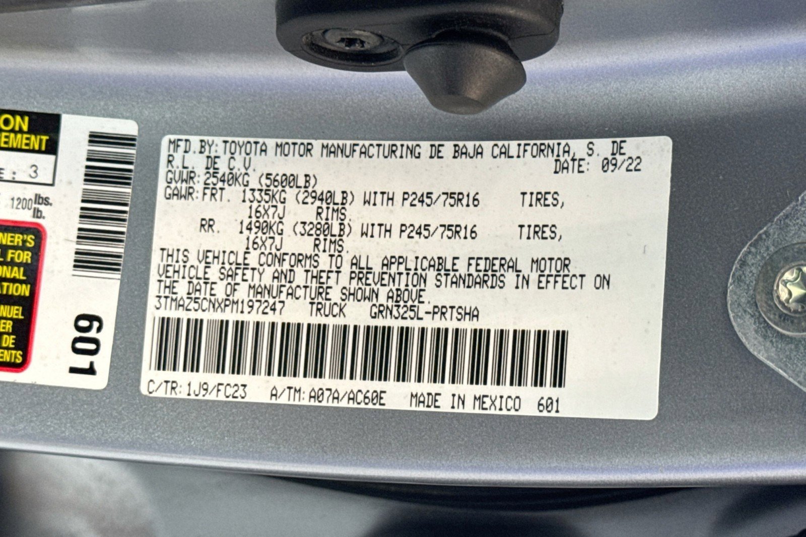 Used 2023 Toyota Tacoma SR5 image 28