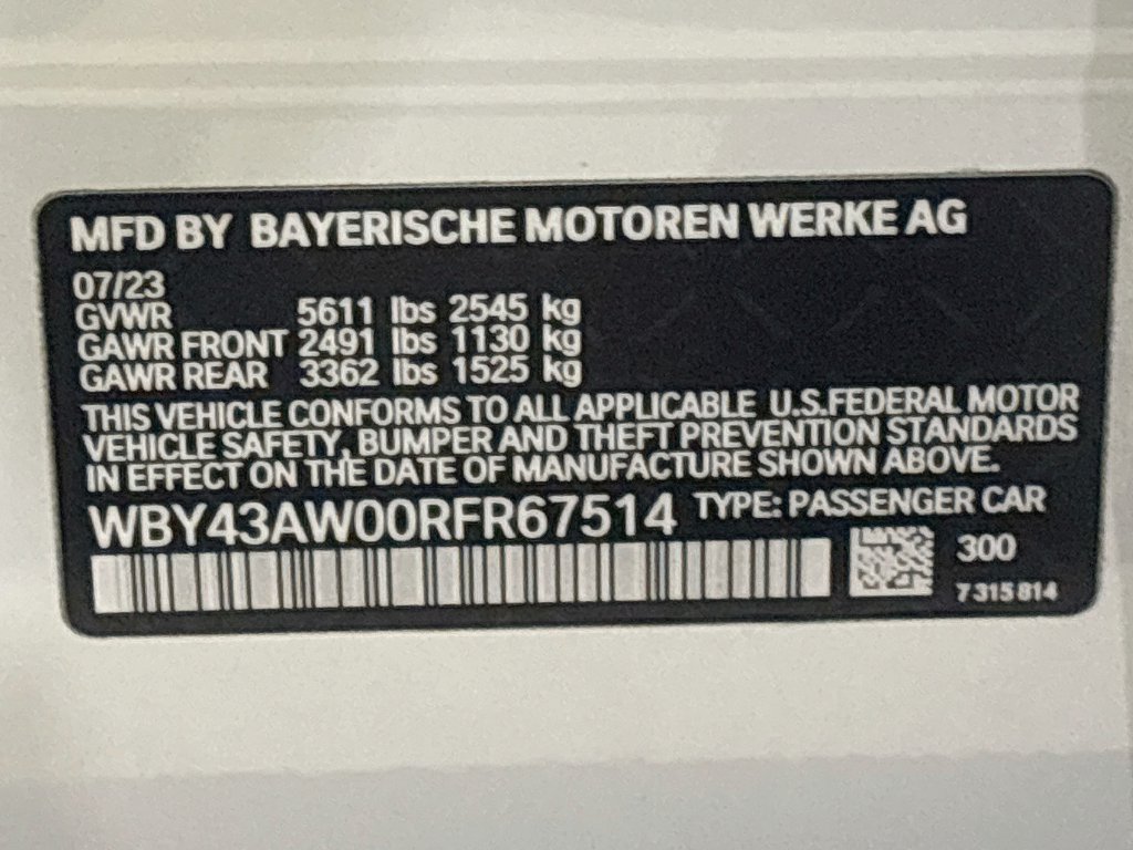 Used 2024 BMW i4 eDrive35 w/ Premium Package RWD image 45