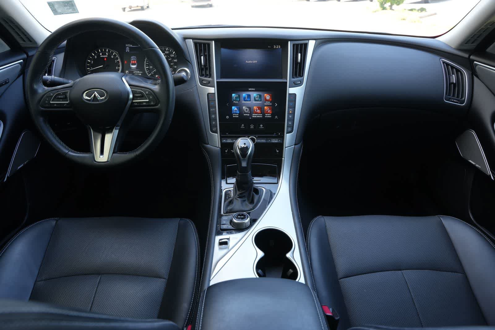 Certified 2023 INFINITI Q50 Luxe w/ Cargo Package RWD image 7