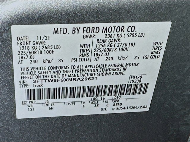 Certified 2022 Ford Maverick Lariat w/ Lariat Luxury Package image 24