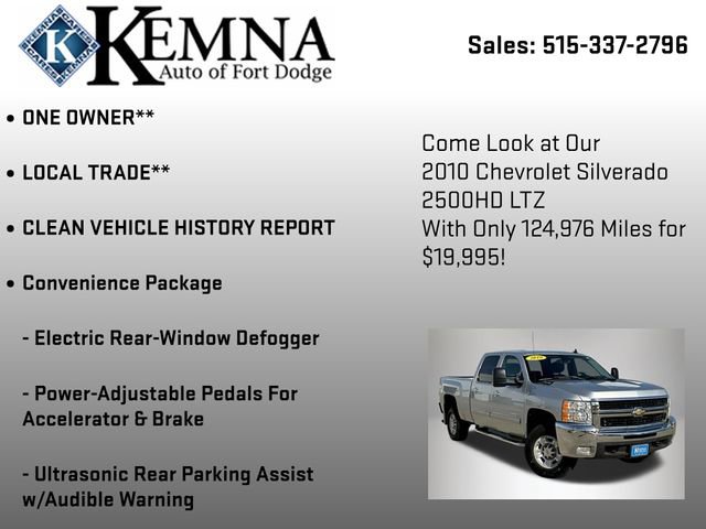 Used 2010 Chevrolet Silverado 2500 LTZ w/ Convenience Package image 7