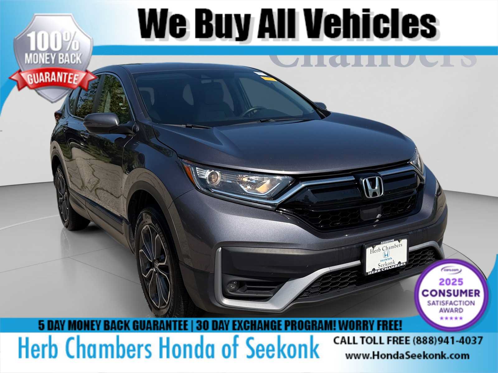 Used 2021 Honda CR-V EX image 1