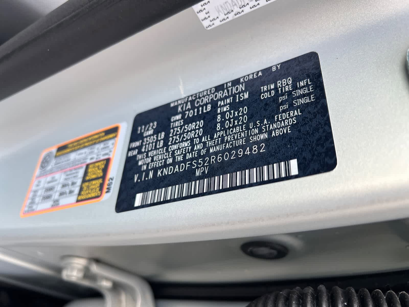 Certified 2024 Kia EV9 Land AWD/4WD image 18