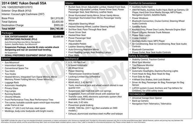 Used 2014 GMC Yukon Denali image 9
