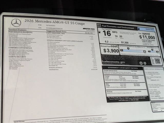 New 2026 Mercedes-Benz AMG GT 55 image 20