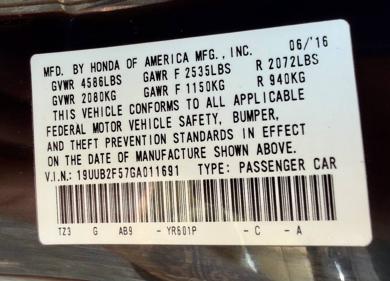 Used 2016 Acura TLX w/ Technology Package FWD image 53