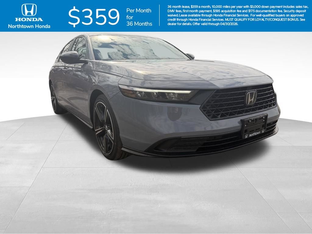 New 2026 Honda Accord Sport image 1