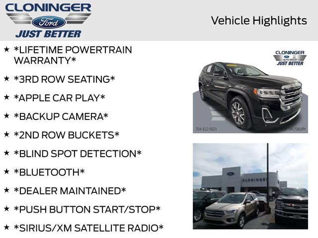 Used 2022 GMC Acadia SLE image 4