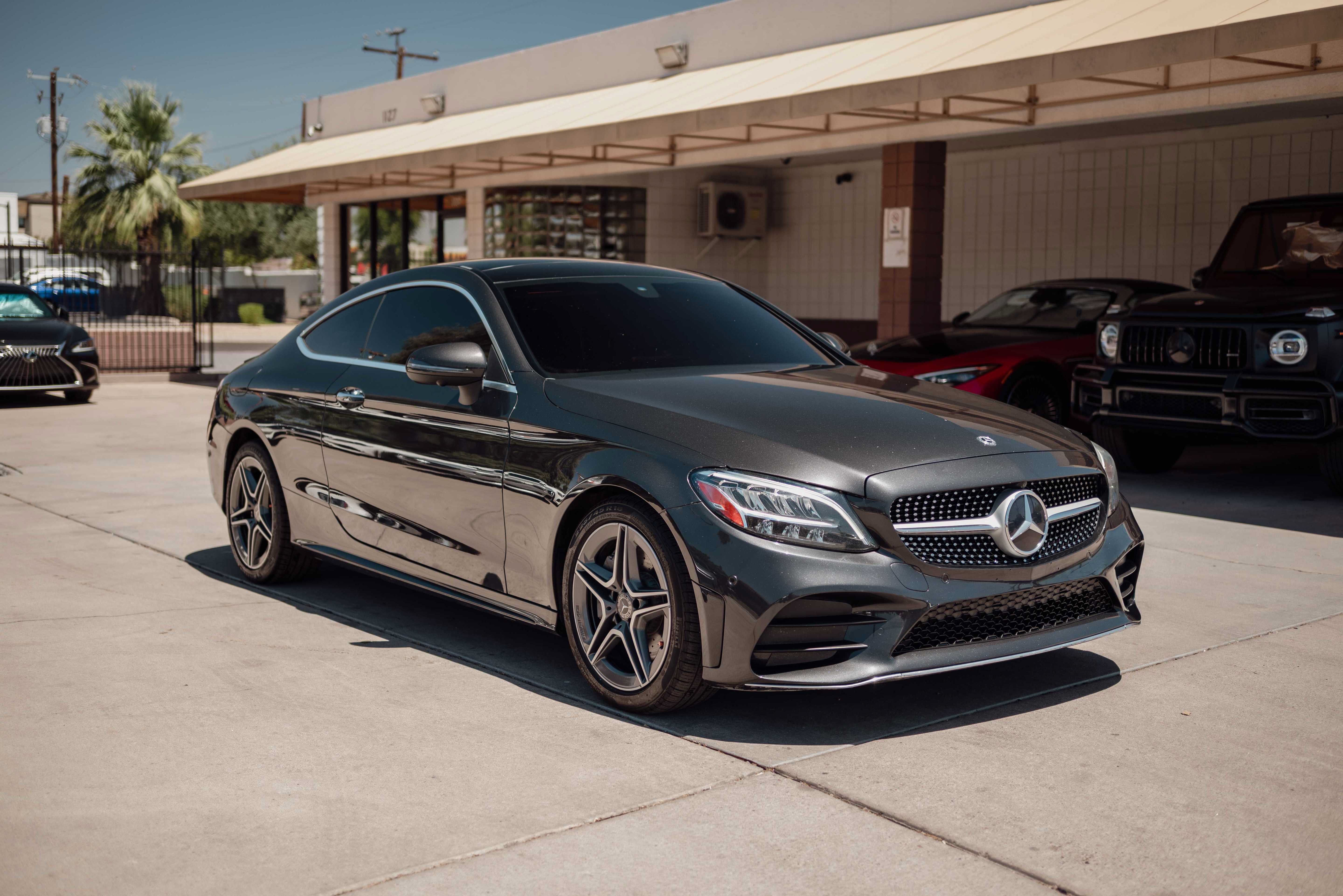 Used 2019 Mercedes-Benz C 300 Coupe w/ AMG Line image 3