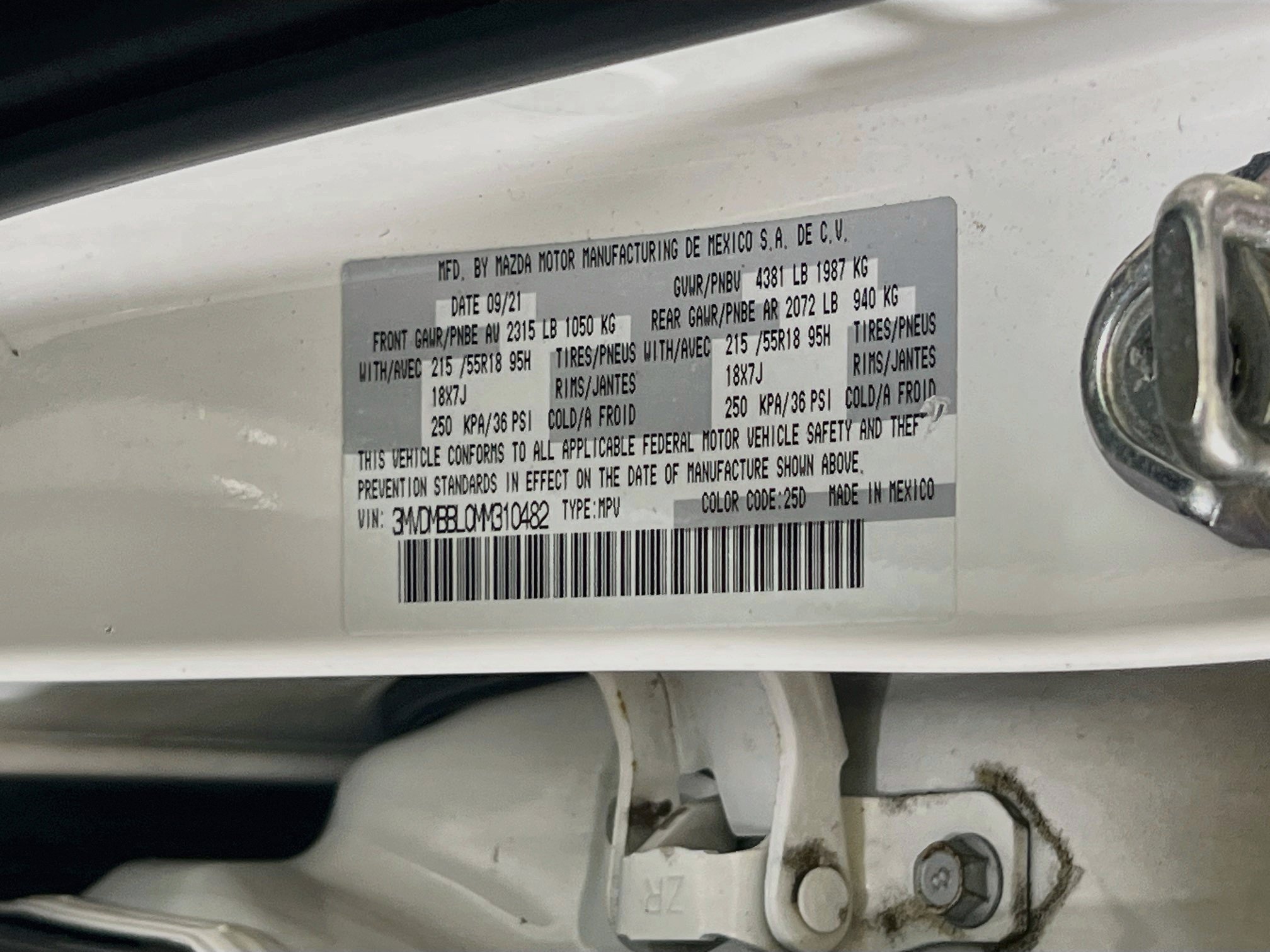 Used 2021 MAZDA CX-30 AWD 2.5 S w/ Select Package image 29