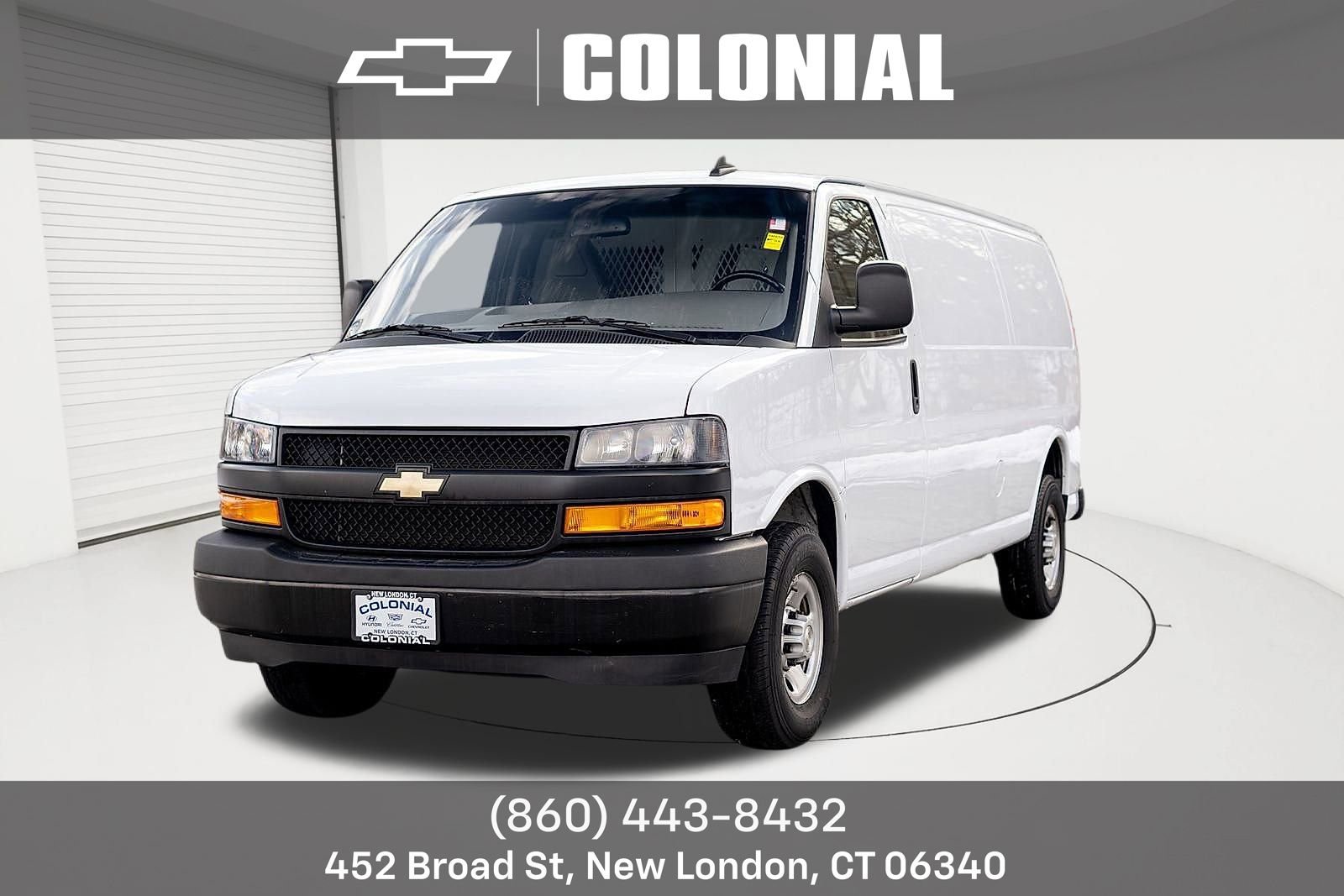 Certified 2022 Chevrolet Express 2500 Extended w/ Driver Convenience Package image 1